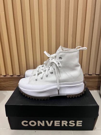 รองเท้าผ้าใบ ผ้า UK 3.5 | EU 36 | US 5 รองเท้าConverse Run Star Hike Future Metals Hi สีขาว.