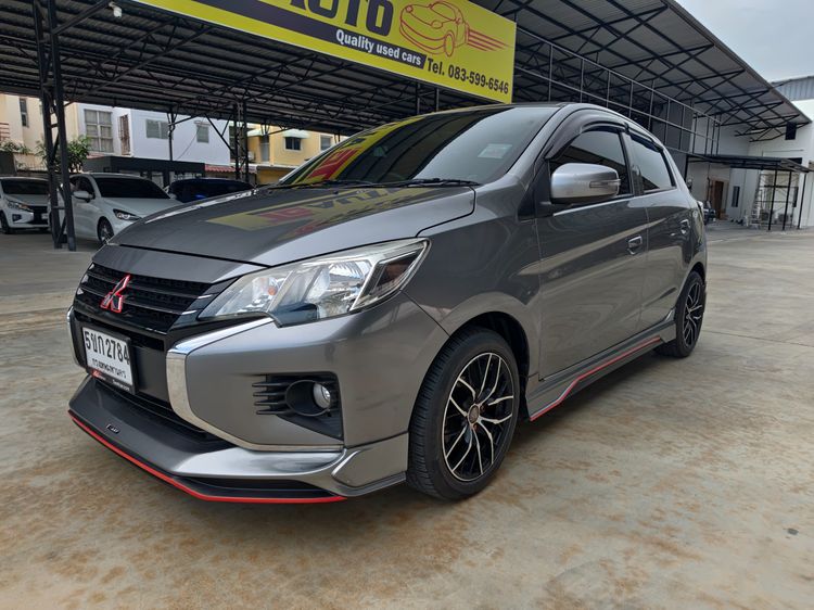 รถ Mitsubishi Mirage 1.2 GLX สี เทา