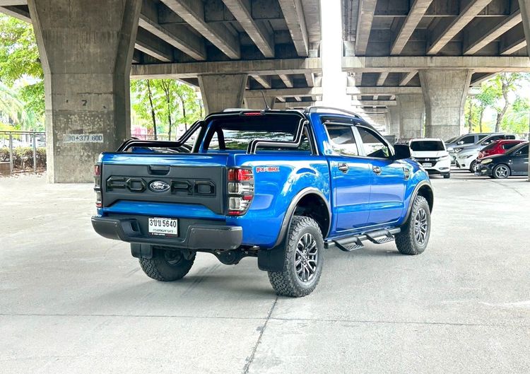 Ford Ranger 2022 2.0 Bi-Turbo Hi-Rider Pickup ดีเซล ไม่ติดแก๊ส เกียร์อัตโนมัติ น้ำเงิน รูปที่ 2
