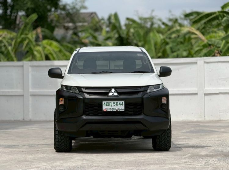 Mitsubishi Triton 2019 All New 2.4 GL 4WD Single Cab Pickup ดีเซล ไม่ติดแก๊ส เกียร์อัตโนมัติ ขาว รูปที่ 2
