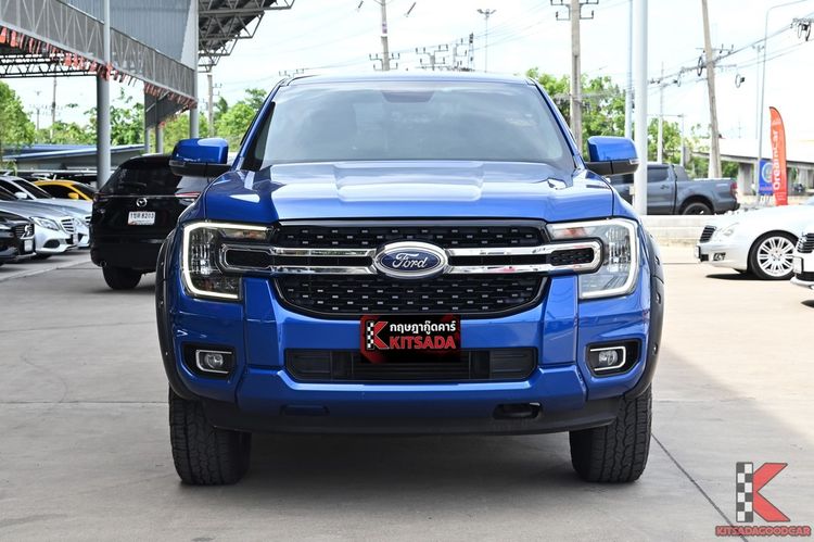 Ford Ranger 2023 2.0 Hi-Rider XLT Pickup ดีเซล ไม่ติดแก๊ส เกียร์ธรรมดา น้ำเงิน รูปที่ 2