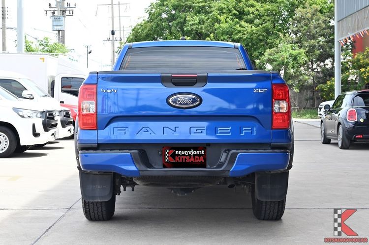 Ford Ranger 2023 2.0 Hi-Rider XLT Pickup ดีเซล ไม่ติดแก๊ส เกียร์ธรรมดา น้ำเงิน รูปที่ 4