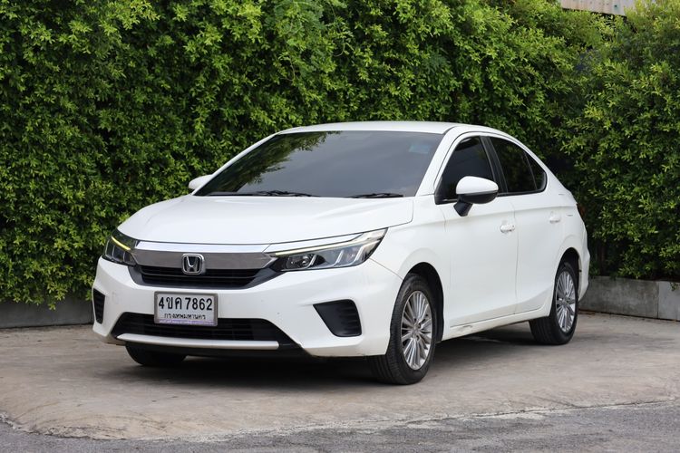 รถ Honda City 1.0 V สี ขาว