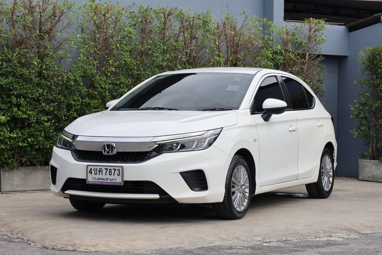 รถ Honda City 1.0 S+ สี ขาว