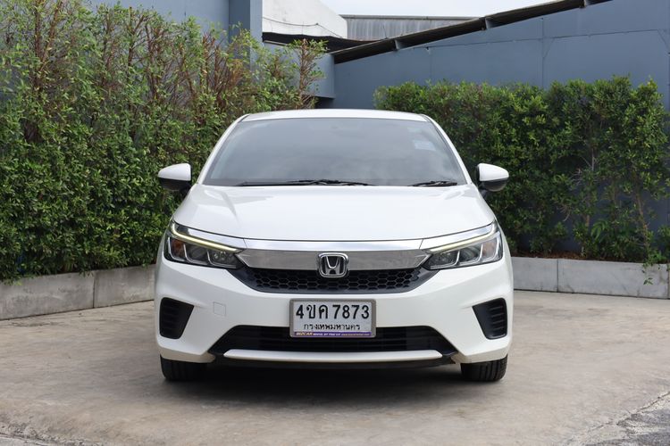 Honda City 2023 1.0 S+ Sedan เบนซิน ไม่ติดแก๊ส เกียร์อัตโนมัติ ขาว รูปที่ 4