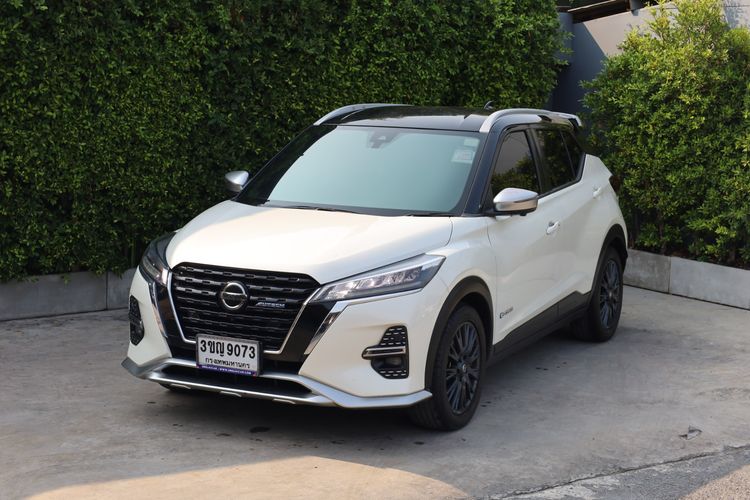 Nissan Kicks 2022 1.2 Autech Utility-car ไฟฟ้า ไม่ติดแก๊ส เกียร์อัตโนมัติ ขาว รูปที่ 4