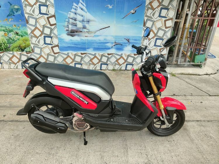 🛵ยังไงก็ขาย ZOOMER-X ปี 56 เครื่องดี สีสวย สตาร์ทมือ เล่มชุดโอนครบ+เปลี่ยนถ่ายน้ำมันเครื่องฟรี ส่งฟรี30 ก.ม รูปที่ 3
