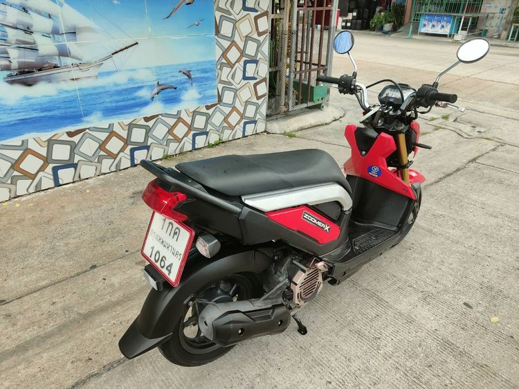 🛵ยังไงก็ขาย ZOOMER-X ปี 56 เครื่องดี สีสวย สตาร์ทมือ เล่มชุดโอนครบ+เปลี่ยนถ่ายน้ำมันเครื่องฟรี ส่งฟรี30 ก.ม รูปที่ 8