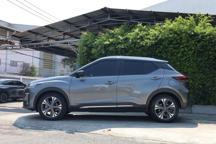 Nissan Kicks 2020 1.2 VL Utility-car ไฟฟ้า ไม่ติดแก๊ส เกียร์อัตโนมัติ เทา รูปที่ 4