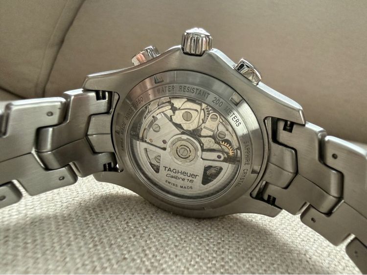 TAG Heuer Link Automatic Calibre16 Chronograph 42mm. CJF2110 รูปที่ 6