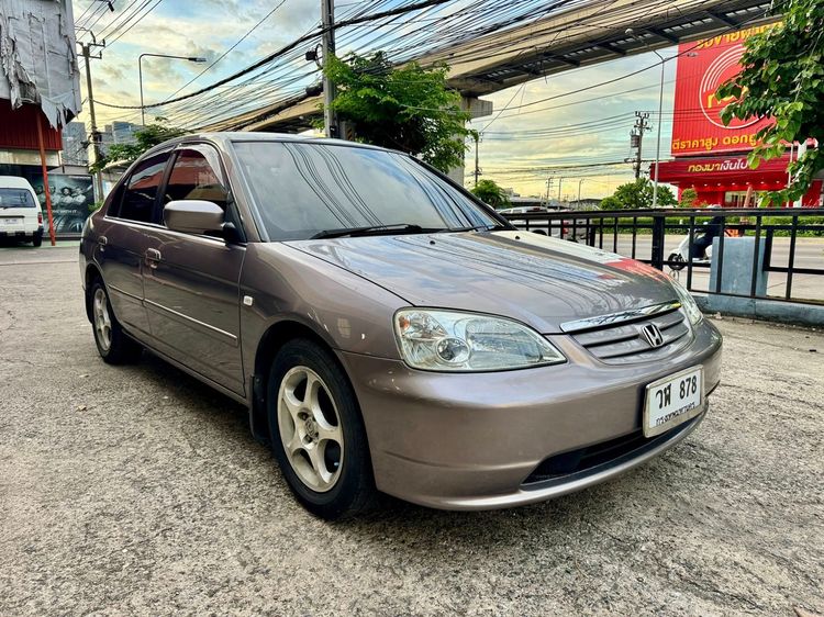 รถ Honda Civic 1.7 VTi สี น้ำตาล
