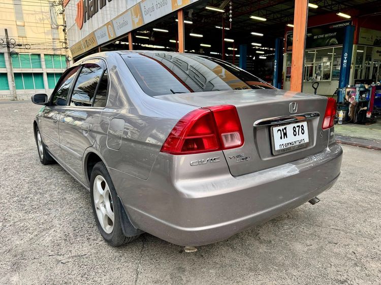 Honda Civic 2003 1.7 VTi Sedan เบนซิน ไม่ติดแก๊ส เกียร์อัตโนมัติ น้ำตาล รูปที่ 2