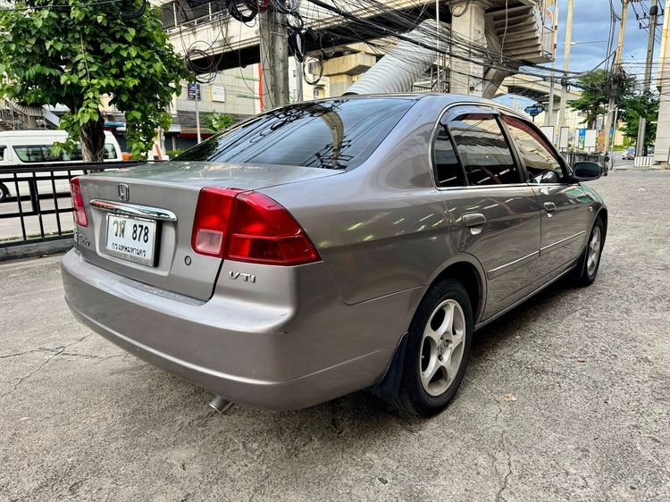 Honda Civic 2003 1.7 VTi Sedan เบนซิน ไม่ติดแก๊ส เกียร์อัตโนมัติ น้ำตาล รูปที่ 3