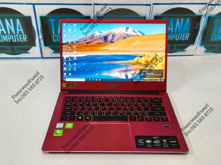 โน๊ตบุคเล่นเกมส์มือสอง ACER Intel I5-8300H Ram8GB SSD250GB VGA2GB รูปที่ 2