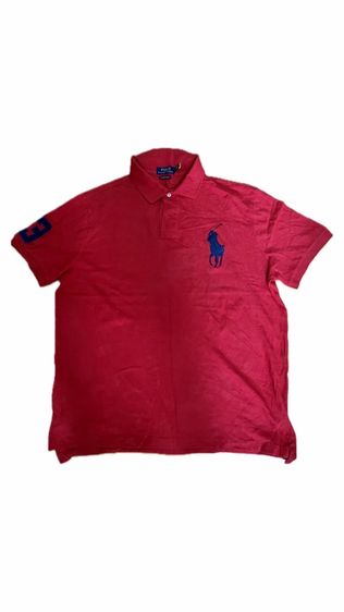 แดง XL แขนสั้น เสื้อโปโล เสื้อ polo ralph lauren