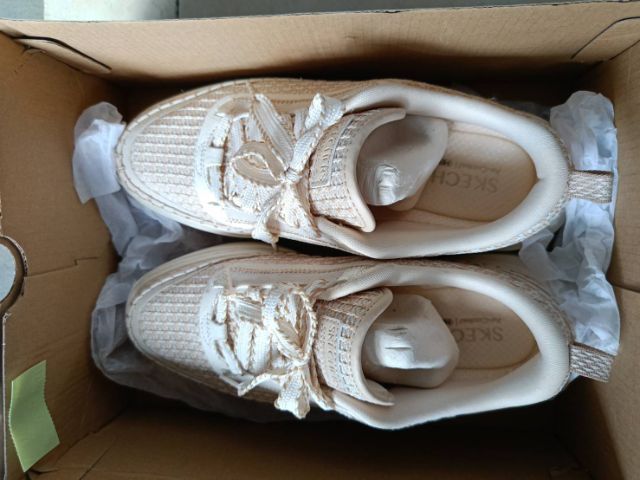 รองเท้าผ้าใบ น้ำตาล ผ้า UK 5 | EU 38 | US 6.5 รองเท้าskechers