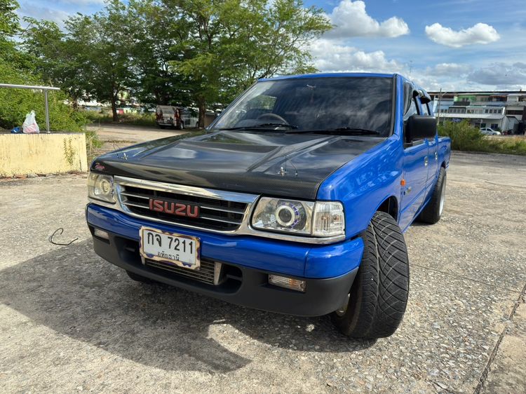 Isuzu Dragon Eye 1993 2.5 Pickup ดีเซล ไม่ติดแก๊ส เกียร์ธรรมดา น้ำเงิน รูปที่ 4