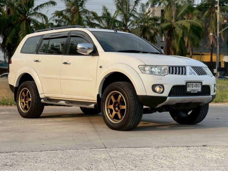 Mitsubishi Pajero Sport 2013 2.5 GT Utility-car ดีเซล ไม่ติดแก๊ส เกียร์อัตโนมัติ ขาว
