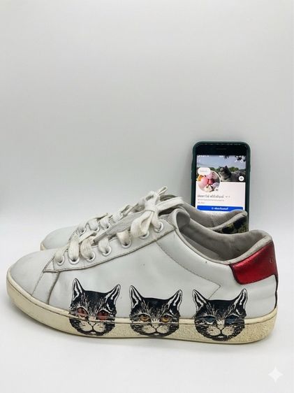 gucci Ace Sneaker Mystic cat รูปที่ 3