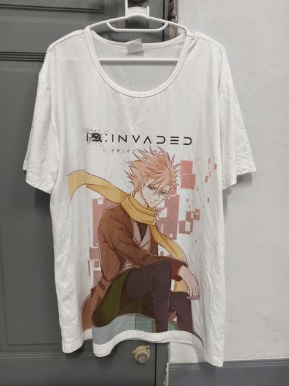 เสื้อขาวการตูนสวยๆ size L