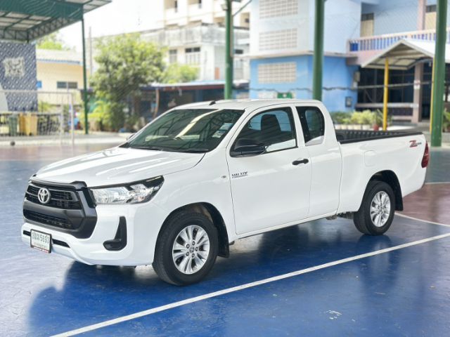 Toyota Hilux Revo 2020 Smart Cab 2.4 Entry Z Edition Pickup ดีเซล ไม่ติดแก๊ส เกียร์อัตโนมัติ ขาว รูปที่ 4