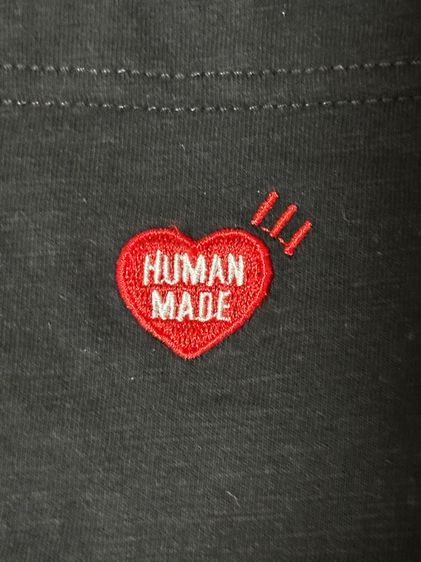เสื้อยืดสีดำ Human Made รูปที่ 5