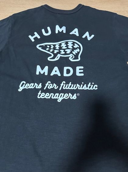 เสื้อยืดสีดำ Human Made รูปที่ 3