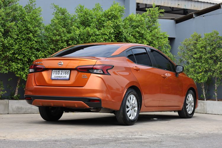 Nissan Almera 2020 1.0 VL Sedan เบนซิน ไม่ติดแก๊ส เกียร์อัตโนมัติ ส้ม รูปที่ 3
