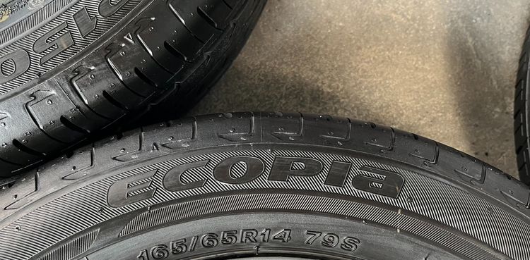 ✨ยาง✨165-65-14 Bridgestone♨️ปี 24♨️สภาพสวย💖 รูปที่ 3