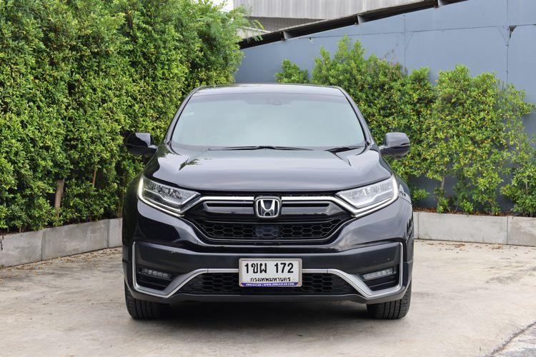 Honda CR-V 2021 2.4 ES 4WD Utility-car เบนซิน ไม่ติดแก๊ส เกียร์อัตโนมัติ ดำ รูปที่ 2