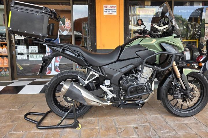CB500X ปี23 ไมล์5,×××โล รถมือเดียวสภาพป้ายแดง 081-6477-198 รูปที่ 9