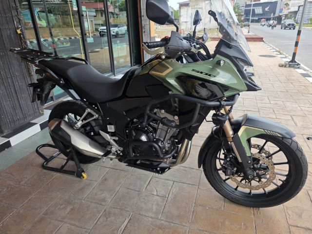 CB500X ปี23 ไมล์5,×××โล รถมือเดียวสภาพป้ายแดง 081-6477-198 รูปที่ 2