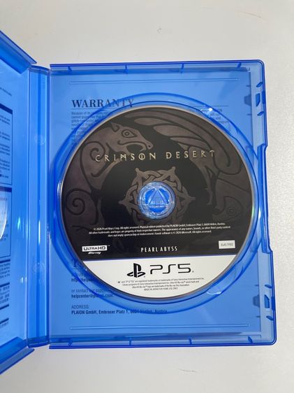 แผ่นเกม Crimson Desert Ps5 มือ2 โค้ดใช้แล้ว สภาพใหม่มาก 1,650 บาท รูปที่ 3
