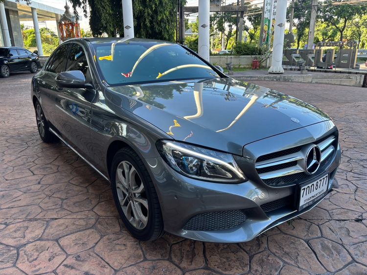 รถ Mercedes-Benz C-Class C350 สี เทา