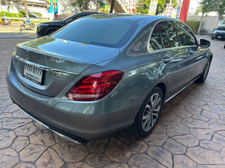 Mercedes-Benz C-Class 2017 C350 Sedan ไฮบริด ไม่ติดแก๊ส เกียร์อัตโนมัติ เทา รูปที่ 4