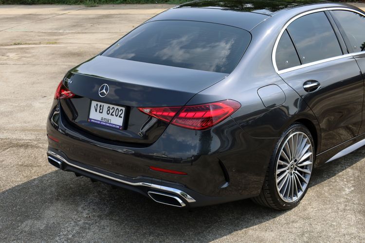 Mercedes-Benz C-Class 2022 C220 Sedan ดีเซล ไม่ติดแก๊ส เกียร์อัตโนมัติ เทา รูปที่ 4