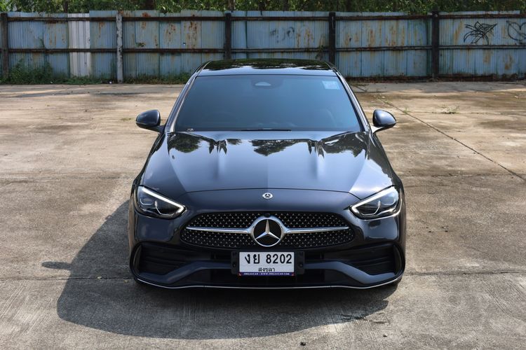 Mercedes-Benz C-Class 2022 C220 Sedan ดีเซล ไม่ติดแก๊ส เกียร์อัตโนมัติ เทา รูปที่ 2