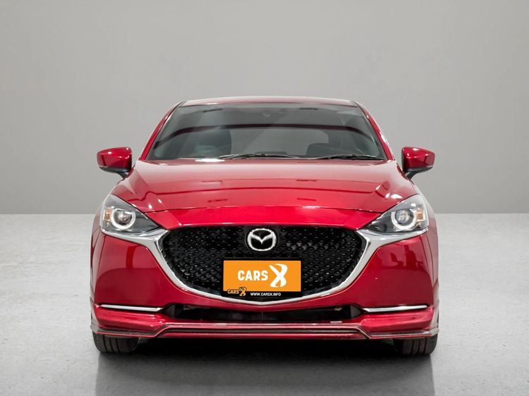 Mazda Mazda 2 2022 1.3 Skyactiv-G S Leather Sports Sedan เบนซิน ไม่ติดแก๊ส เกียร์อัตโนมัติ แดง รูปที่ 2