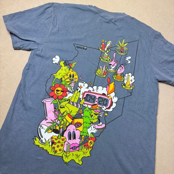 เสื้อยืด Spark Size M รูปที่ 3
