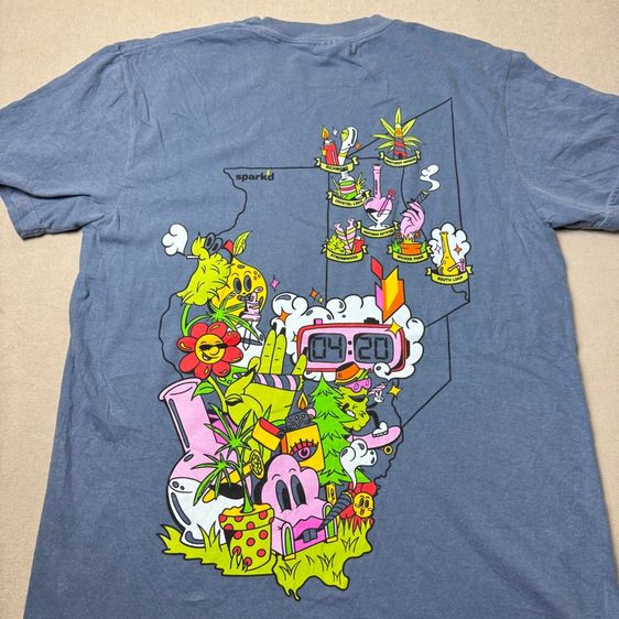 เสื้อยืด Spark Size M รูปที่ 2