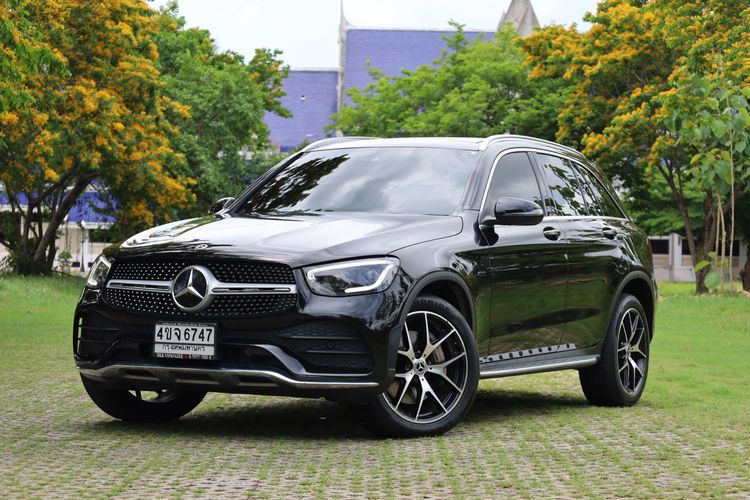Mercedes-Benz GLC-Class 2021 GLC300e Utility-car เบนซิน ไม่ติดแก๊ส เกียร์อัตโนมัติ ดำ