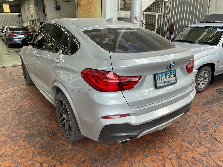 BMW X4 2018 2.0 xDrive20d M Sport 4WD Utility-car ดีเซล ไม่ติดแก๊ส เกียร์อัตโนมัติ บรอนซ์เงิน รูปที่ 4