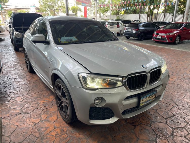 BMW X4 2018 2.0 xDrive20d M Sport 4WD Utility-car ดีเซล ไม่ติดแก๊ส เกียร์อัตโนมัติ บรอนซ์เงิน รูปที่ 2