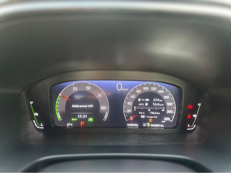 Honda CR-V 2024 2.0 eHEV RS 4WD Utility-car ไฮบริด ไม่ติดแก๊ส เกียร์อัตโนมัติ น้ำเงิน รูปที่ 4