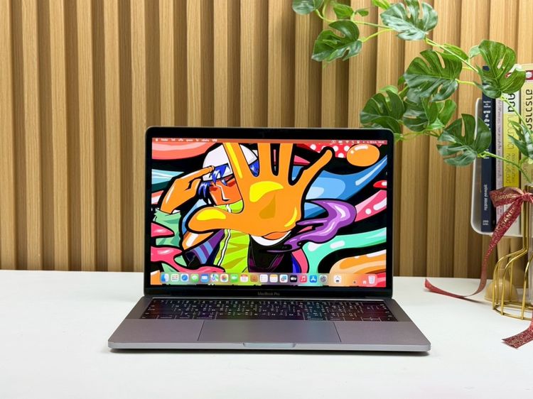 Apple Macbook Pro 13 Inch แมค โอเอส 16 กิกะไบต์ อื่นๆ ไม่ใช่ MacBook Pro (13.3-inch,2019 Four Thunderbolt 3 ports) i7 Ram16GB SSD512GB SpaceGray 