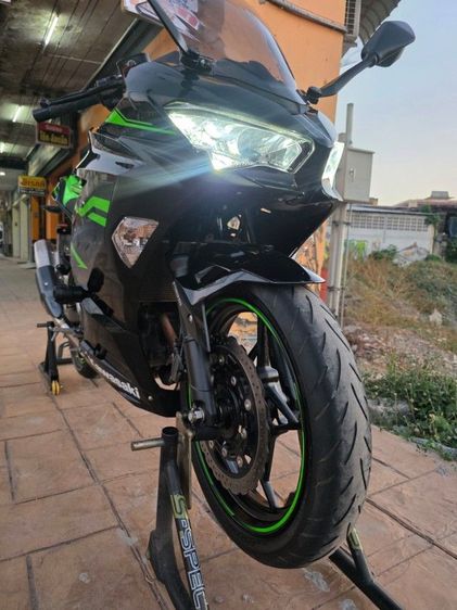 Ninja400 ปี2019 มือเดียวป้ายแดง ไมล์ 6,xxxโลเท่านั้น เล่มพร้อมโอน 081-6477-198