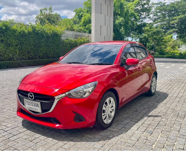 Mazda Mazda 2 2017 1.3 Sports Sedan เบนซิน ไม่ติดแก๊ส เกียร์อัตโนมัติ แดง รูปที่ 2
