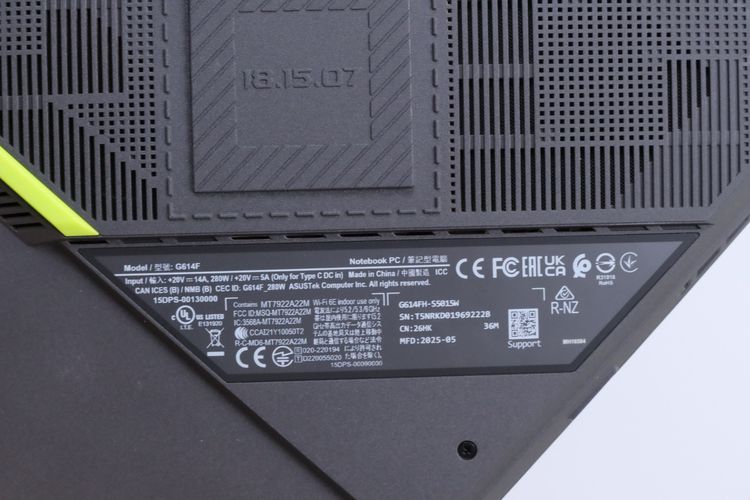 ASUS ROG STRIX G16 Ryzen 9 9955HX.RTX5050 RAM32.512GB รูปที่ 16