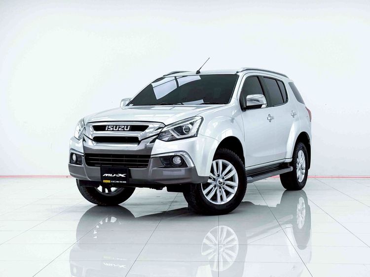 Isuzu MU-X 2017 1.9 Utility-car ดีเซล ไม่ติดแก๊ส เกียร์อัตโนมัติ เทา