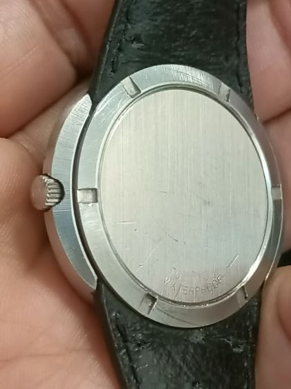Vintage Omega Geneve Dynamic Day-Date Automatic Swiss Made 1970่s ทรงจานบินใข่ขวาง เดินปรกติ ขนาด 41-42มม.รวมมะยม.พร้อมสายหนังหัวบั้คเคิลแท้ รูปที่ 4